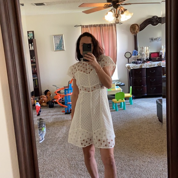 Sandro lace mini dress - Picture 6 of 7